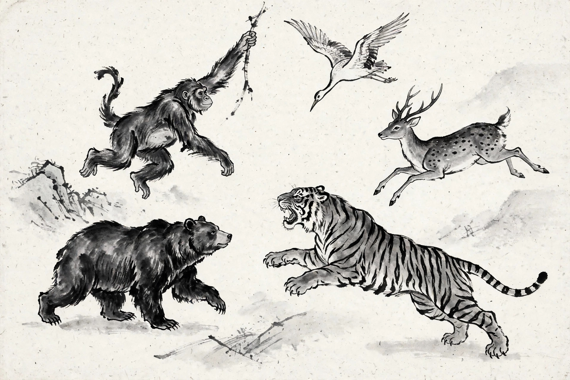 Wu Qin Xi: Moving Like the Five Animals